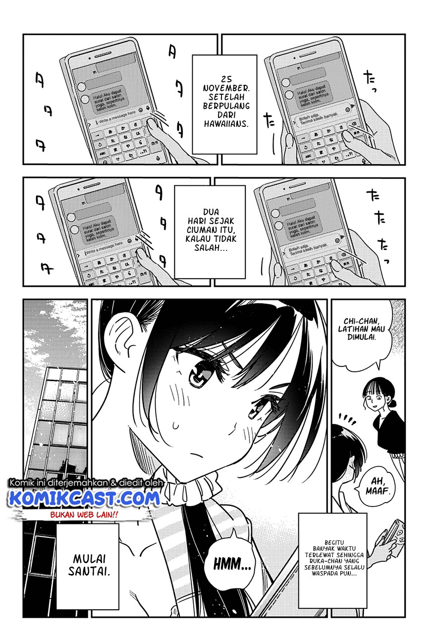 Kanojo Okarishimasu Chapter 233 Gambar 19