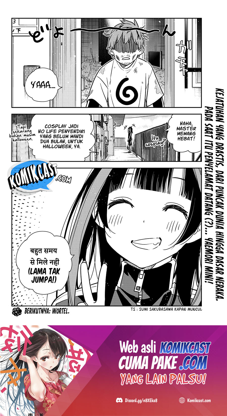 Kanojo Okarishimasu Chapter 233 Gambar 21