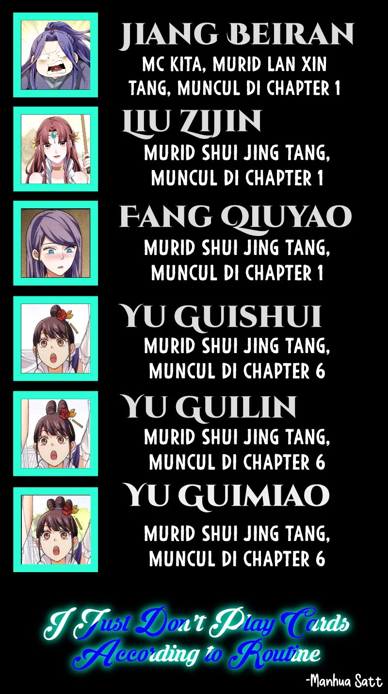 I Just Don’t Play the Card According to the Routine Chapter 50 Gambar 36
