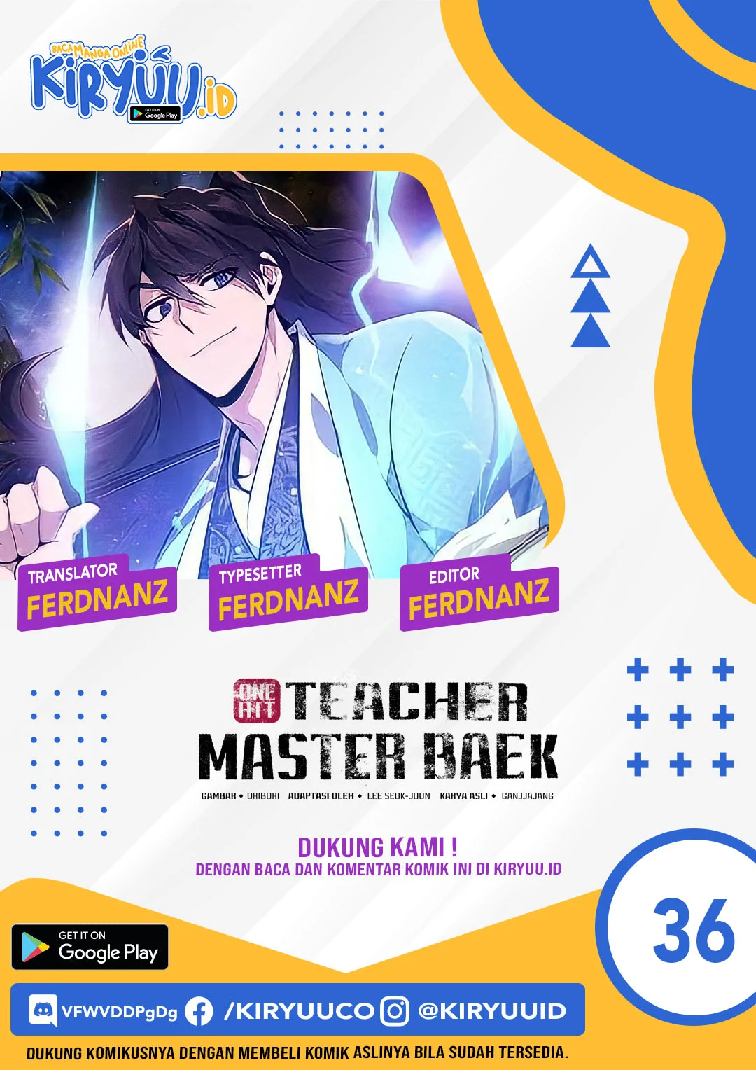 Baca Komik Number One Star Instructor Master Baek Chapter 36 Gambar 1