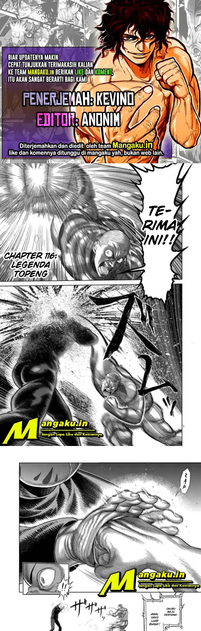 Baca Komik Kengan Omega Chapter 116 Gambar 1