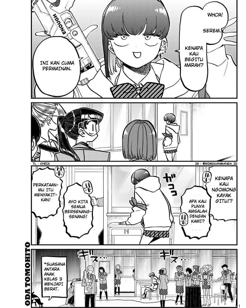 Baca Komik Komi-san wa Komyushou Desu Chapter 331 Gambar 1