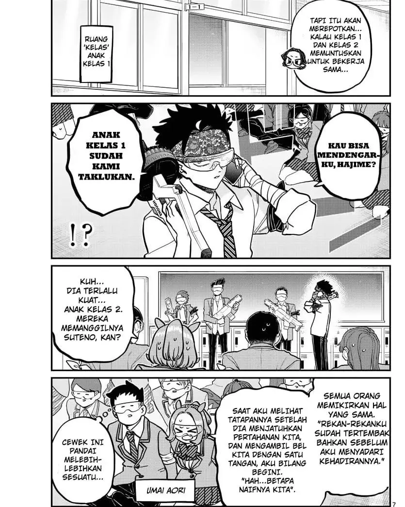 Komi-san wa Komyushou Desu Chapter 331 Gambar 7