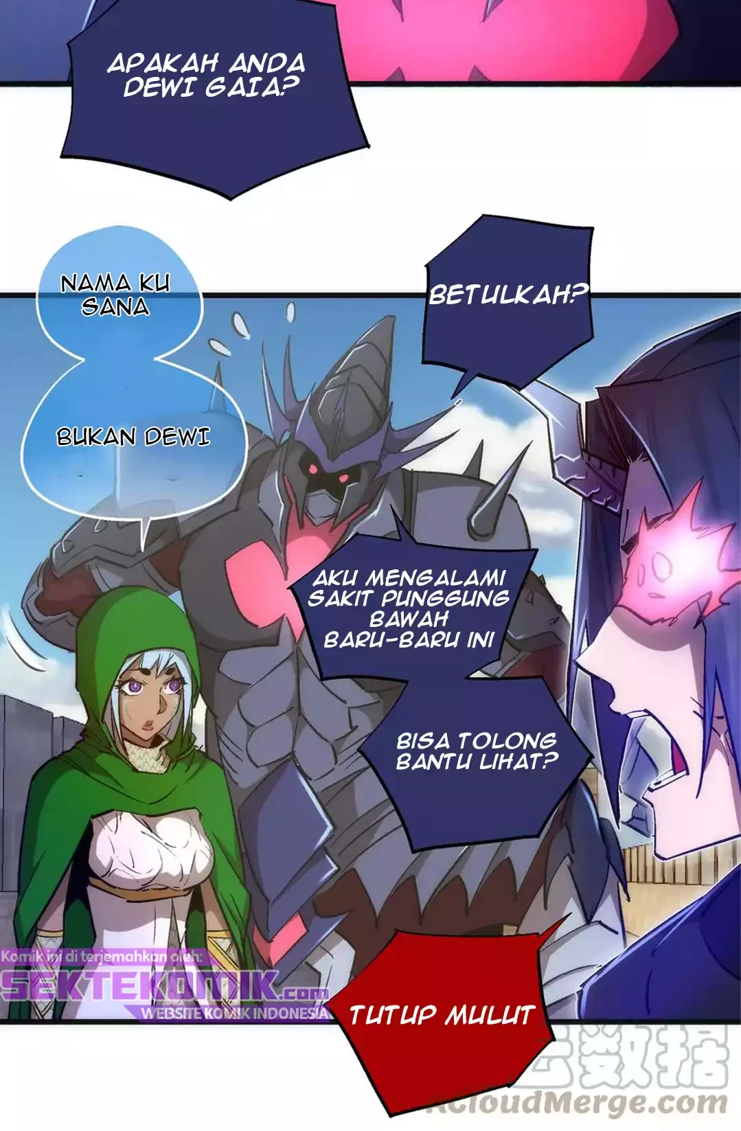 I’m Not The Overlord Chapter 108 Gambar 5