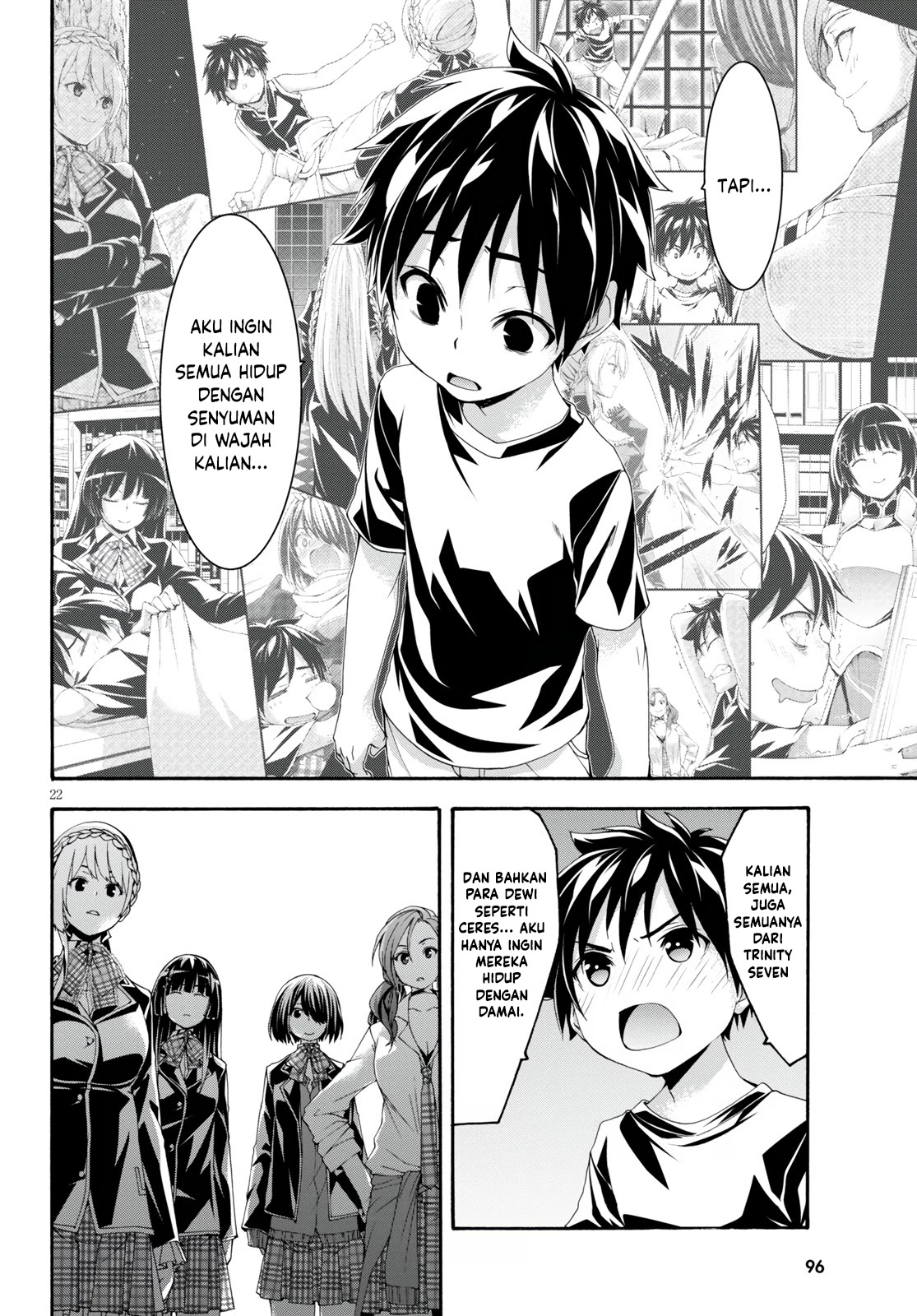 Trinity Seven Chapter 128 Gambar 23