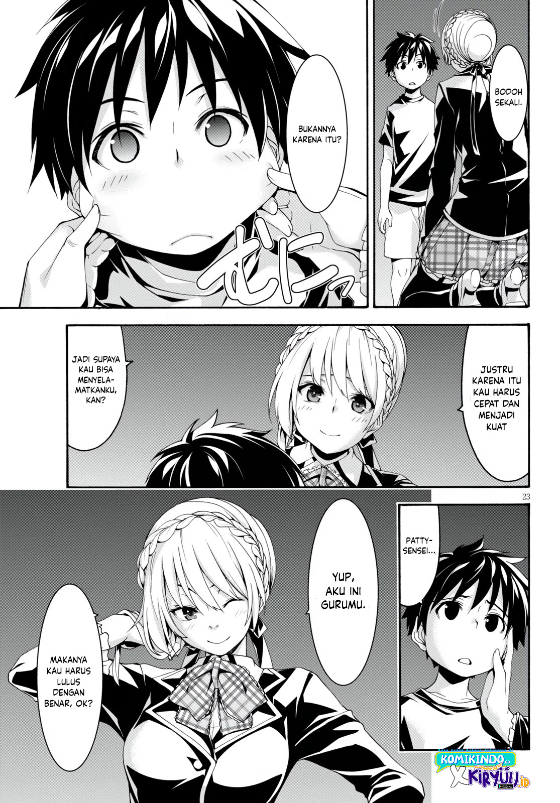 Trinity Seven Chapter 128 Gambar 24