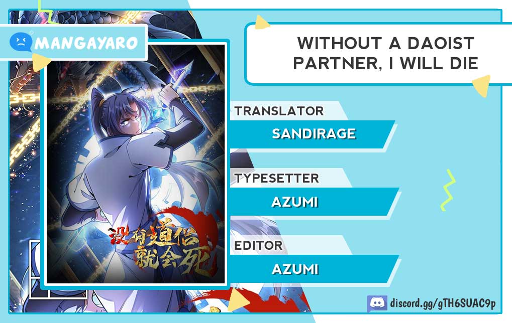 Baca Komik Without a Daoist Partner, I Will Die Chapter 25 Gambar 1
