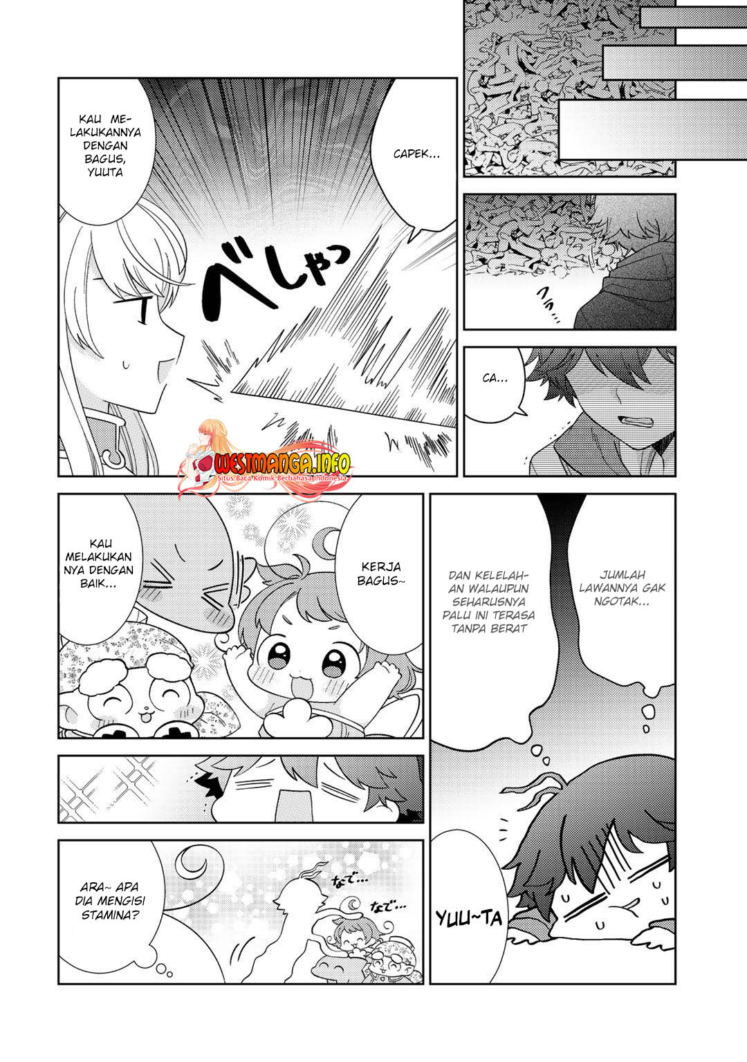 Seirei-tachi no Rakuen to Risou no Isekai Seikatsu Chapter 28 Gambar 10