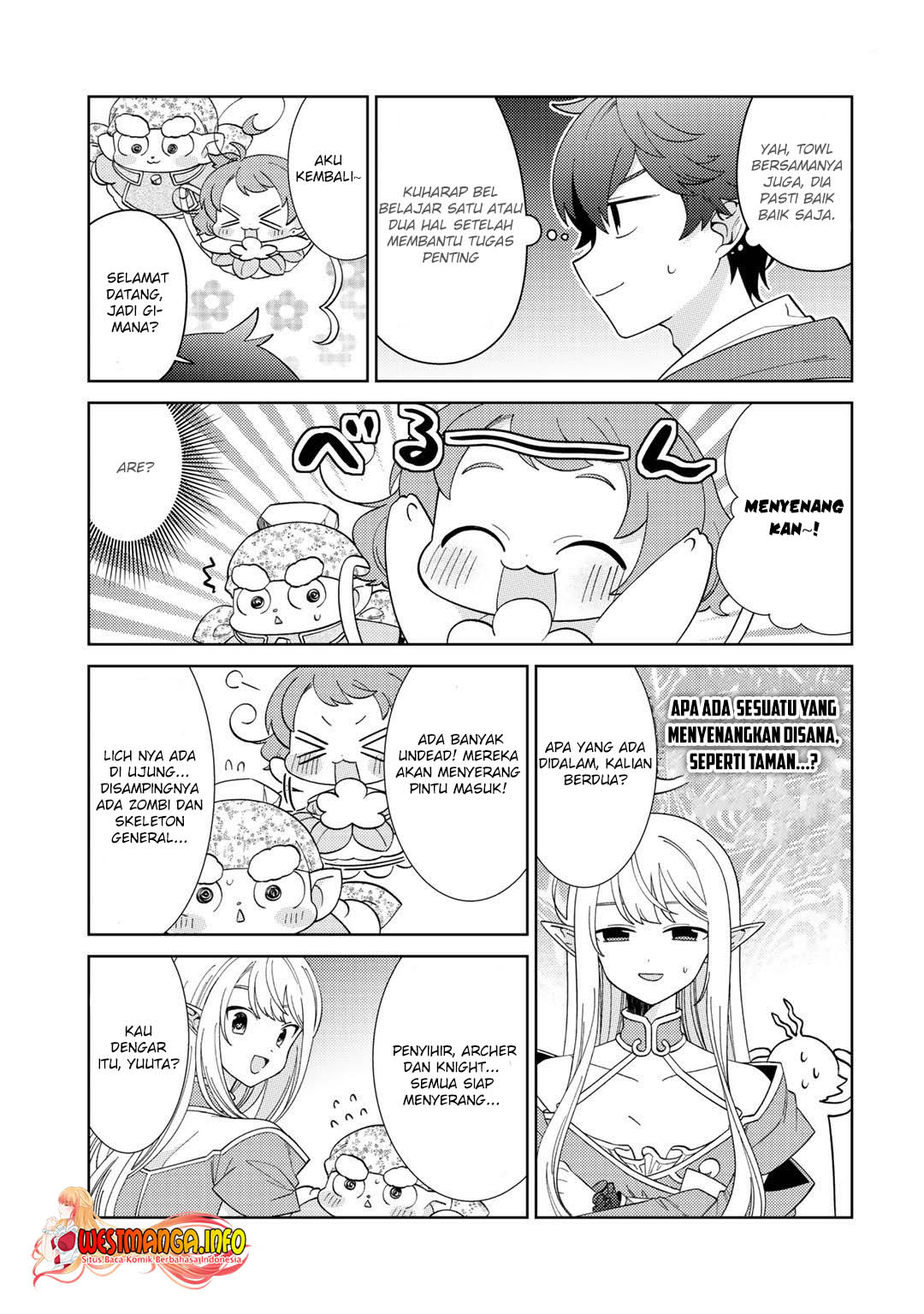 Seirei-tachi no Rakuen to Risou no Isekai Seikatsu Chapter 28 Gambar 17