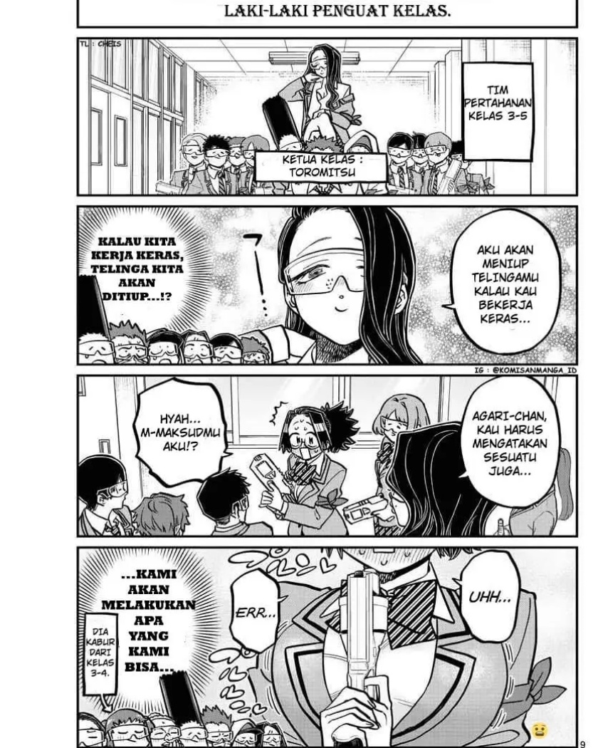 Komi-san wa Komyushou Desu Chapter 333 Gambar 9