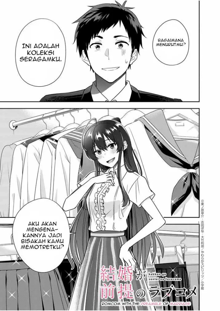 Baca Manga Kekkon ga Zentei no Love Comedy Chapter 09 Gambar 2