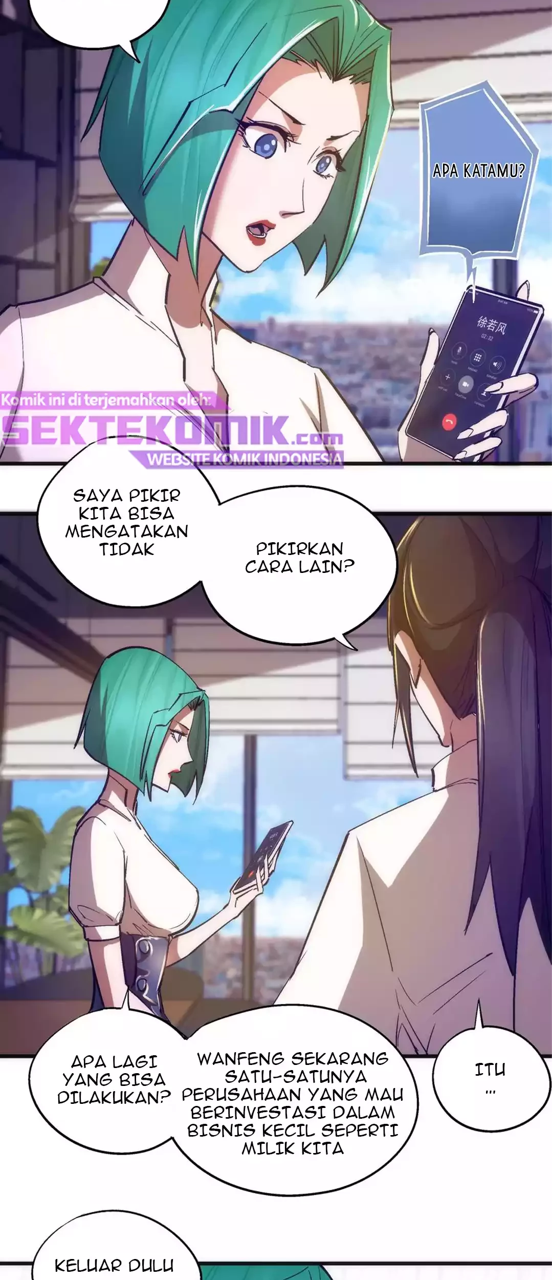 I’m Not The Overlord Chapter 110 Gambar 16