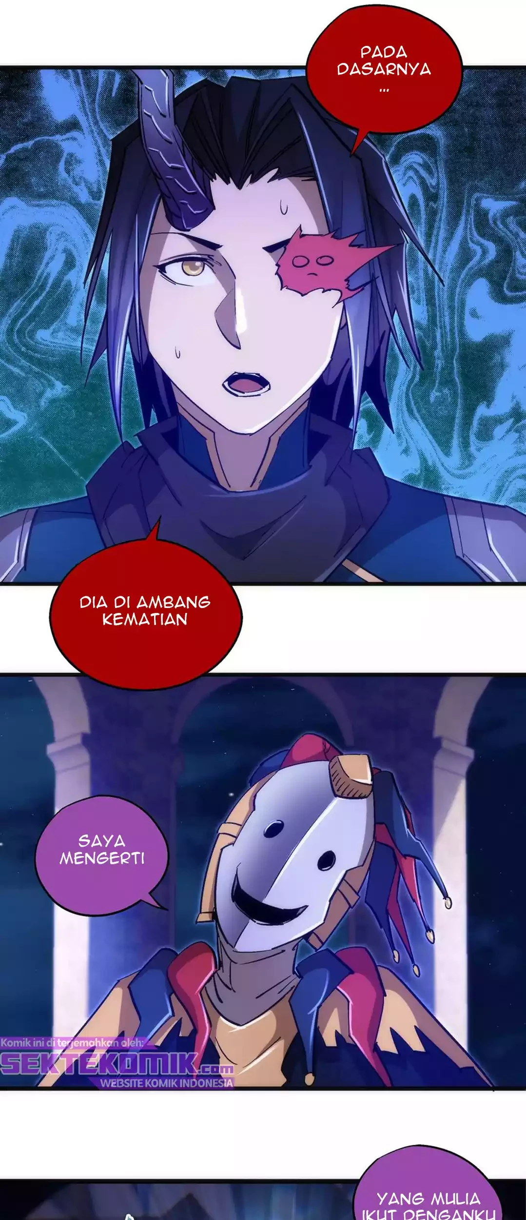 I’m Not The Overlord Chapter 109 Gambar 38