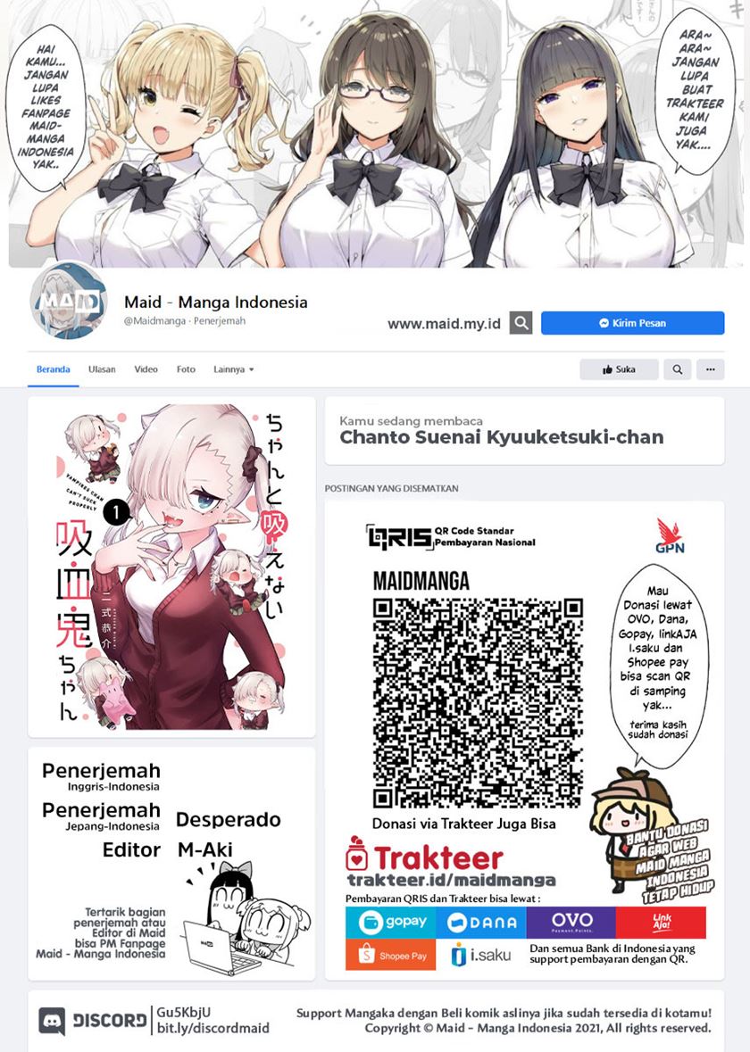 Baca Manga Chanto Suenai Kyuuketsuki-chan Chapter 10 Gambar 2