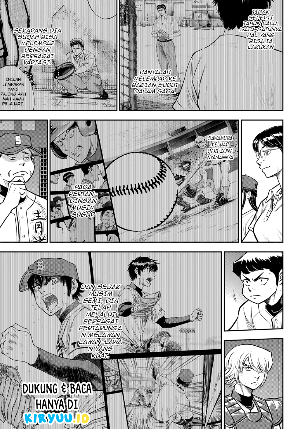 Diamond no Ace Act 2 Chapter 289 Gambar 15