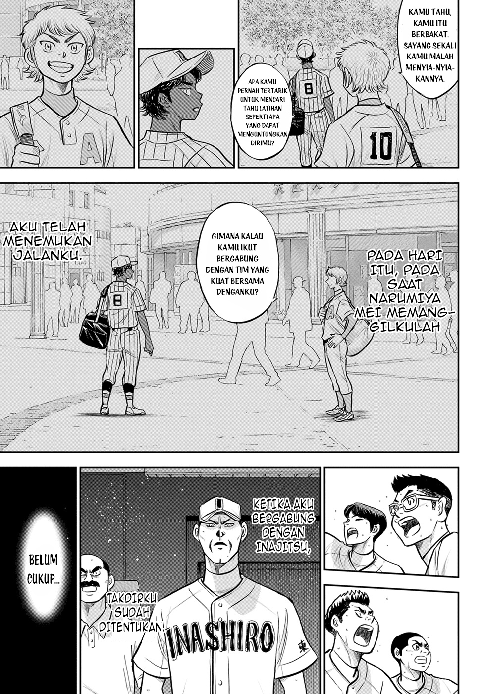 Diamond no Ace Act 2 Chapter 289 Gambar 18