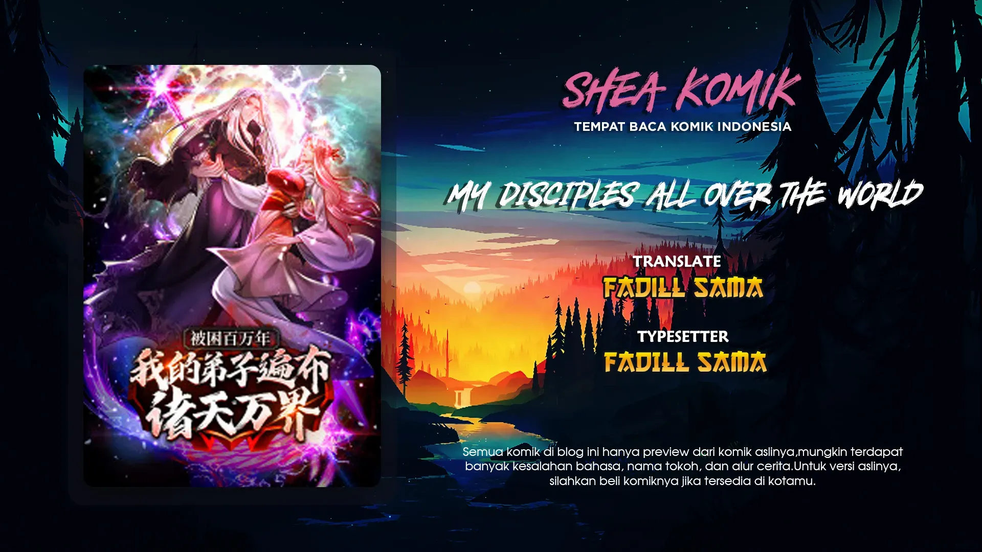 Baca Komik My Disciples All Over The World Chapter 113 Gambar 1