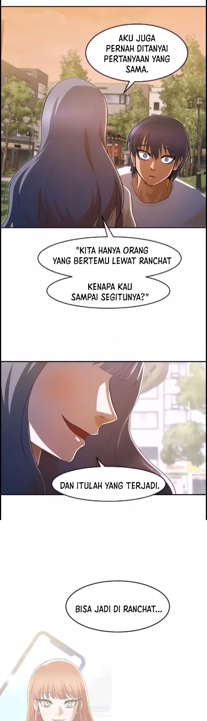 The Girl from Random Chatting! Chapter 216 Gambar 30