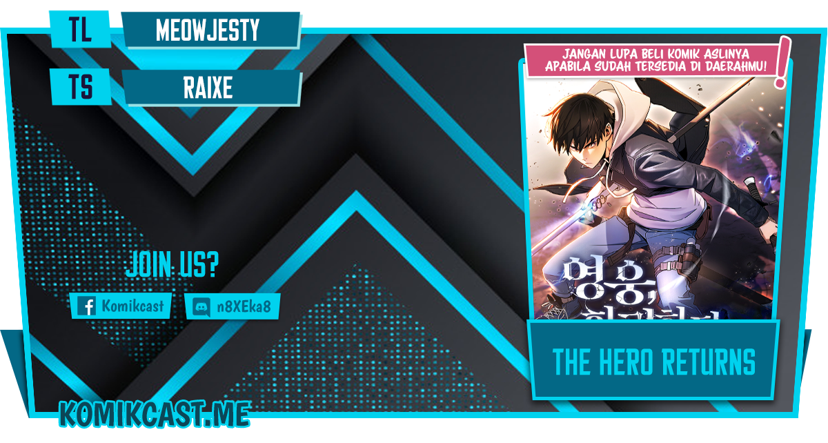 Baca Komik The Hero Returns Chapter 32 Gambar 1