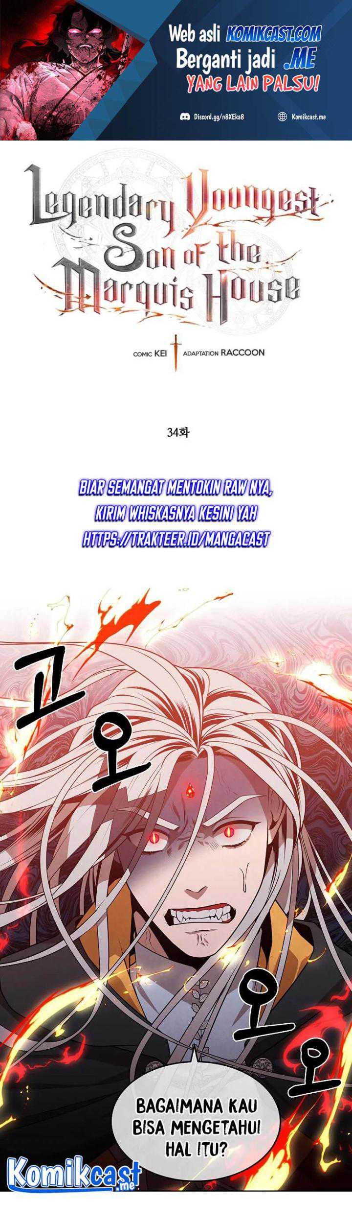 Baca Manhwa Legendary Youngest Son of the Marquis House Chapter 34 Gambar 2