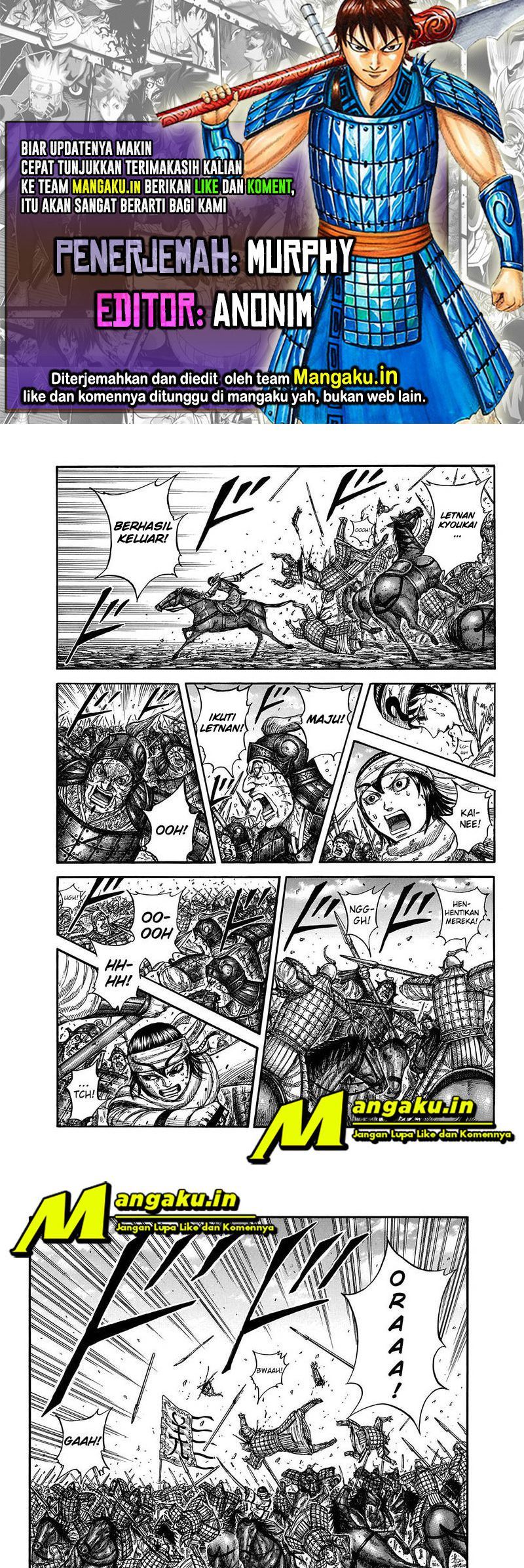 Baca Komik Kingdom Chapter 722 Gambar 1