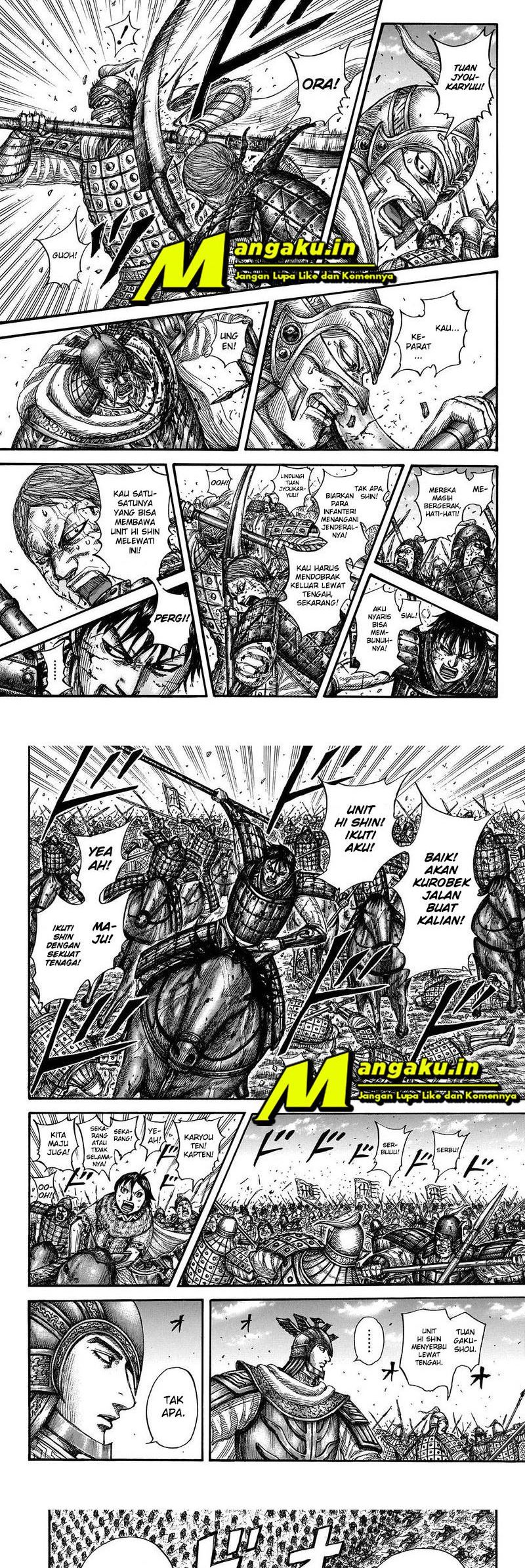 Kingdom Chapter 722 Gambar 8
