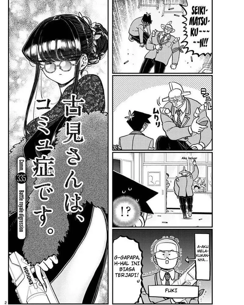 Baca Manga Komi-san wa Komyushou Desu Chapter 335 Gambar 2