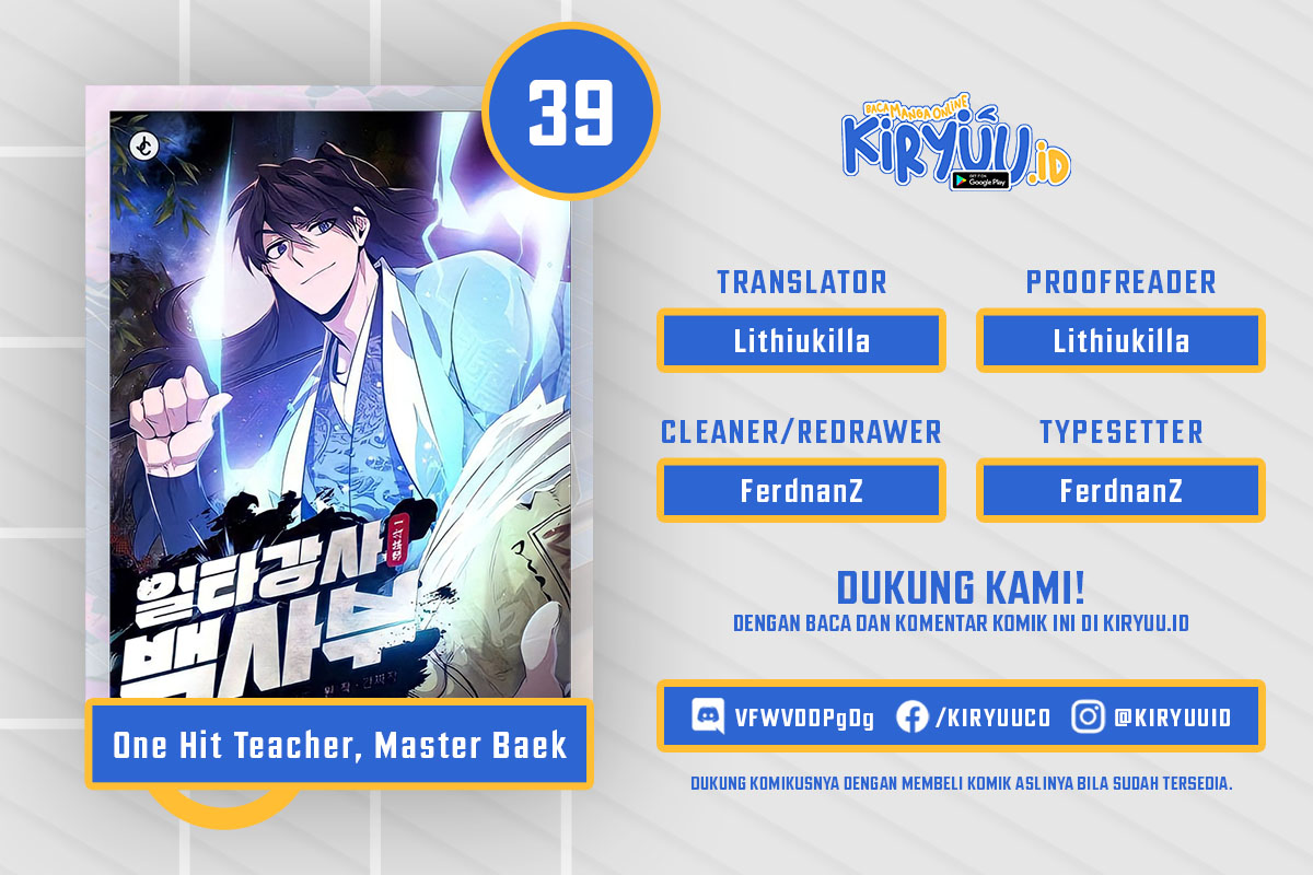 Baca Komik Number One Star Instructor Master Baek Chapter 39 Gambar 1