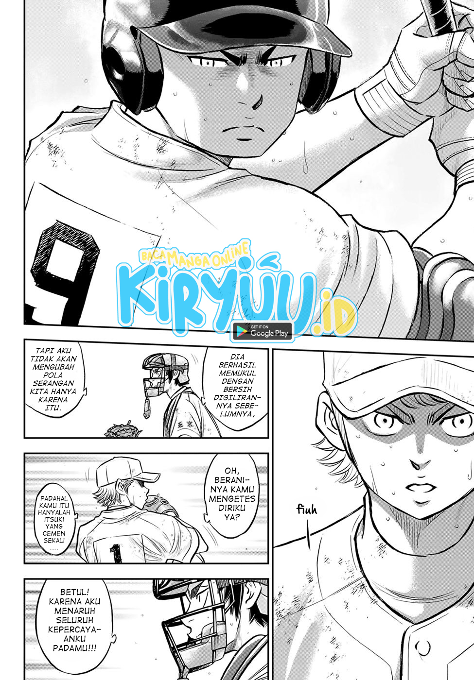 Diamond no Ace Act 2 Chapter 290 Gambar 20
