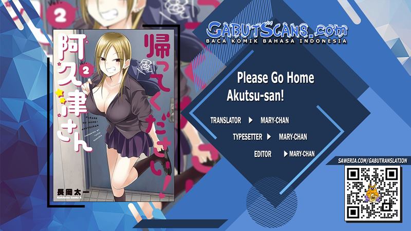 Baca Komik Please Go Home, Akutsu-san! Chapter 109 Gambar 1