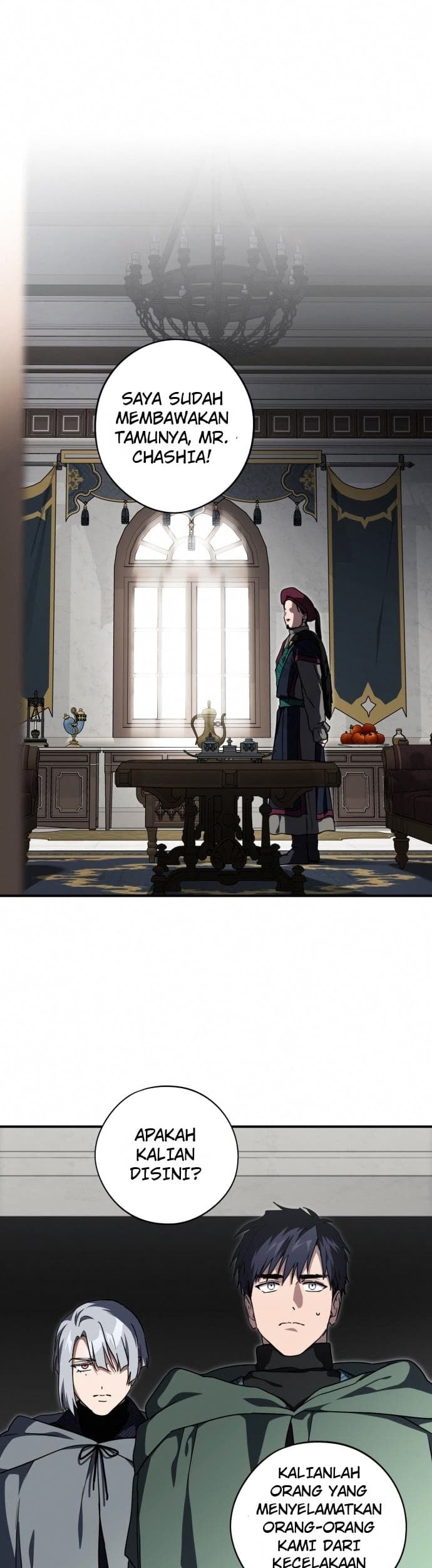 Manhwa Blinded By The Setting Sun Chapter 96 gambar nomor 2