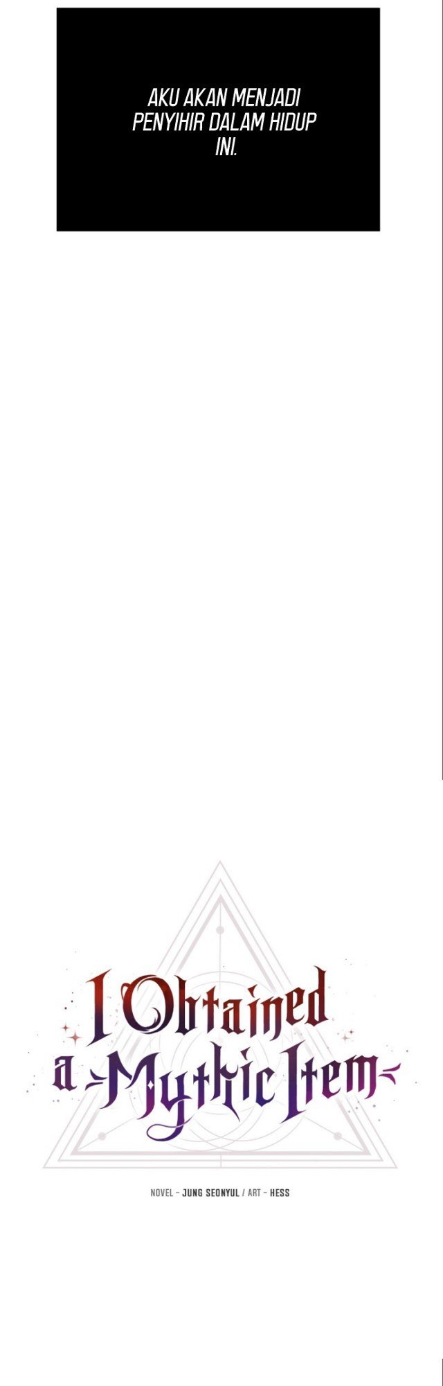 I Obtained a Mythic Item Chapter 04 Gambar 22