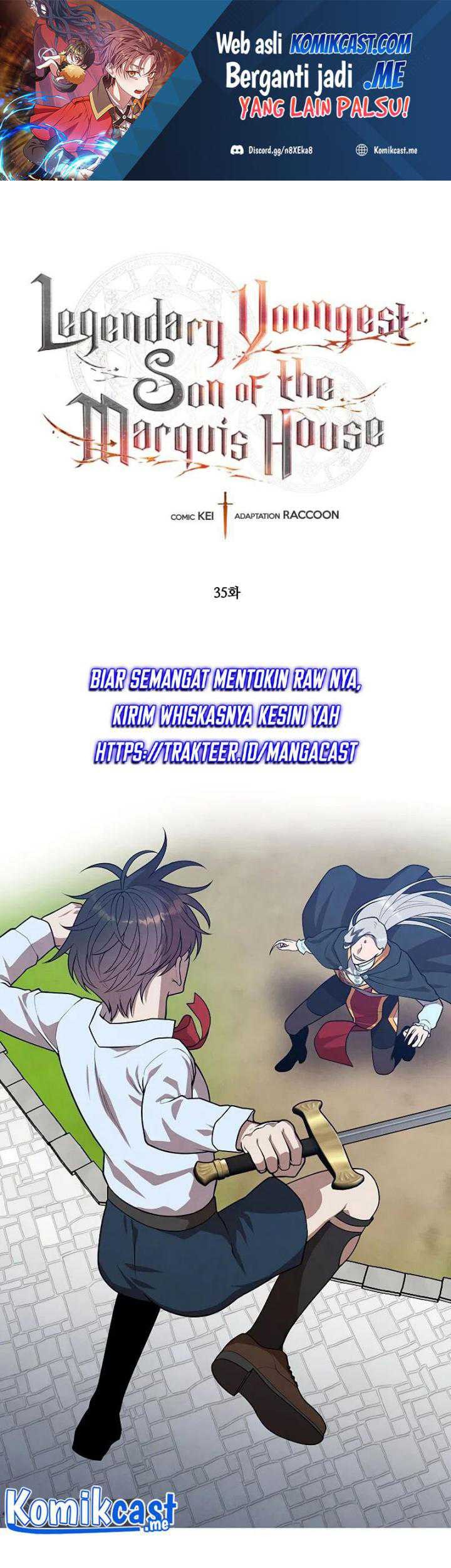 Baca Manhwa Legendary Youngest Son of the Marquis House Chapter 35 Gambar 2