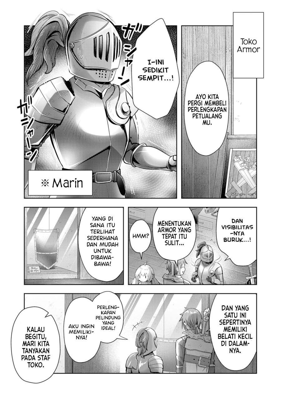 Uketsukejo ni Kokuhaku Shitakute Girudo ni Kayoitsumetara Eiyu ni Natteta Chapter 10 Gambar 17