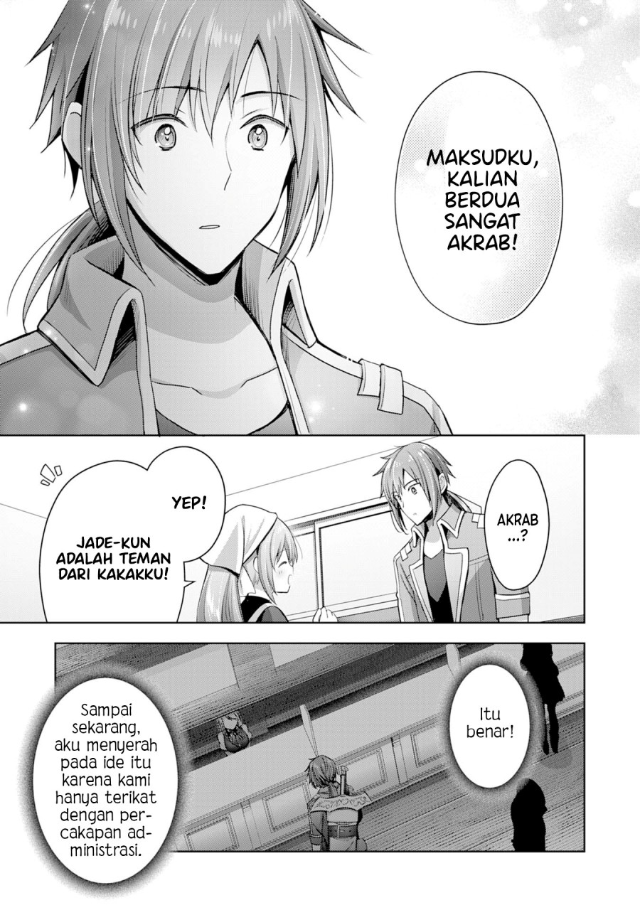Uketsukejo ni Kokuhaku Shitakute Girudo ni Kayoitsumetara Eiyu ni Natteta Chapter 10 Gambar 32