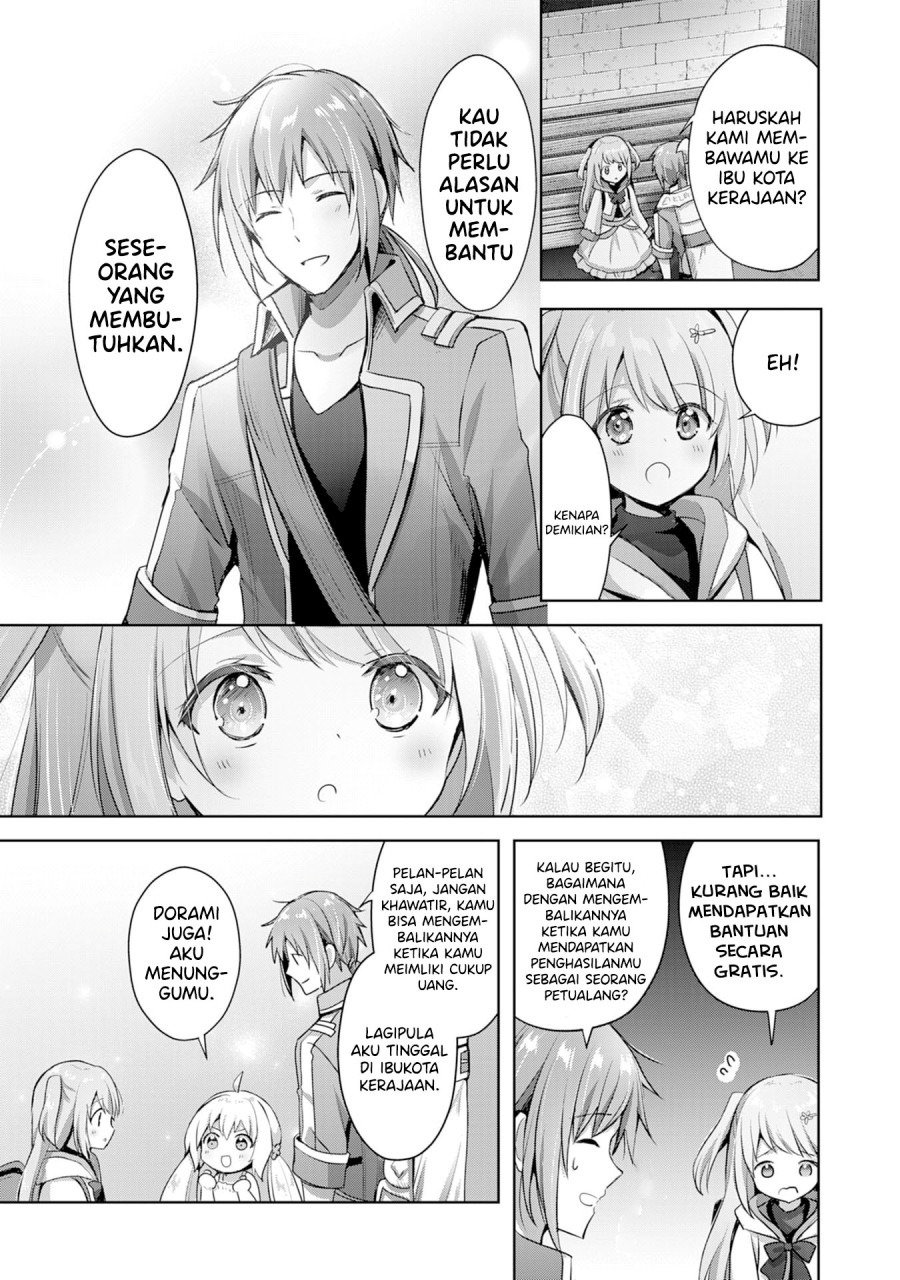 Uketsukejo ni Kokuhaku Shitakute Girudo ni Kayoitsumetara Eiyu ni Natteta Chapter 09 Gambar 8