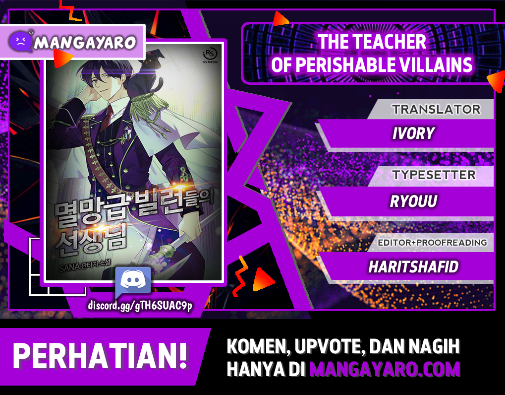 Baca Komik The Teacher of Perishable Villains Chapter 28 Gambar 1
