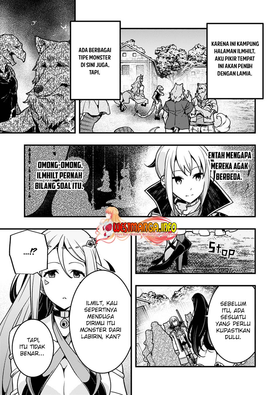 Komik Kyoukai Meikyuu to Ikai no Majutsushi - Chapter Chapter 47 - Halaman 9