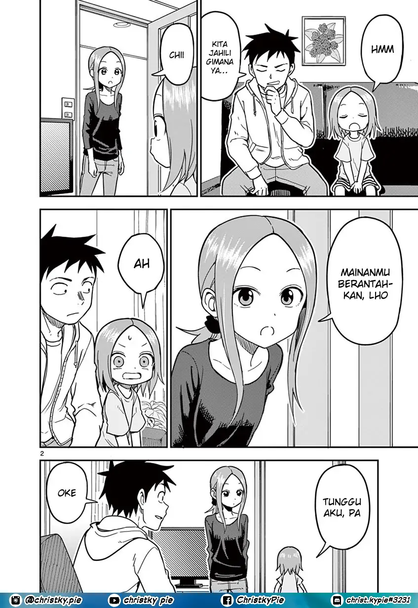 Baca Manga Karakai Jouzu no (Moto) Takagi-san Chapter 133 Gambar 2