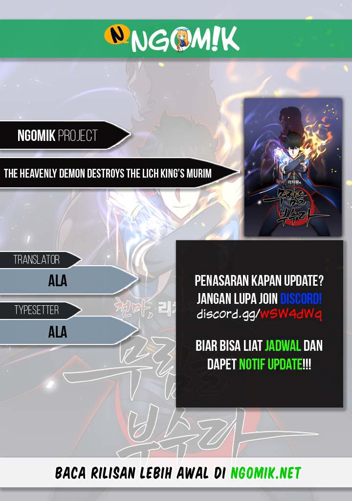 Baca Komik The Heavenly Demon Destroys the Lich King’s Murim Chapter 44 Gambar 1