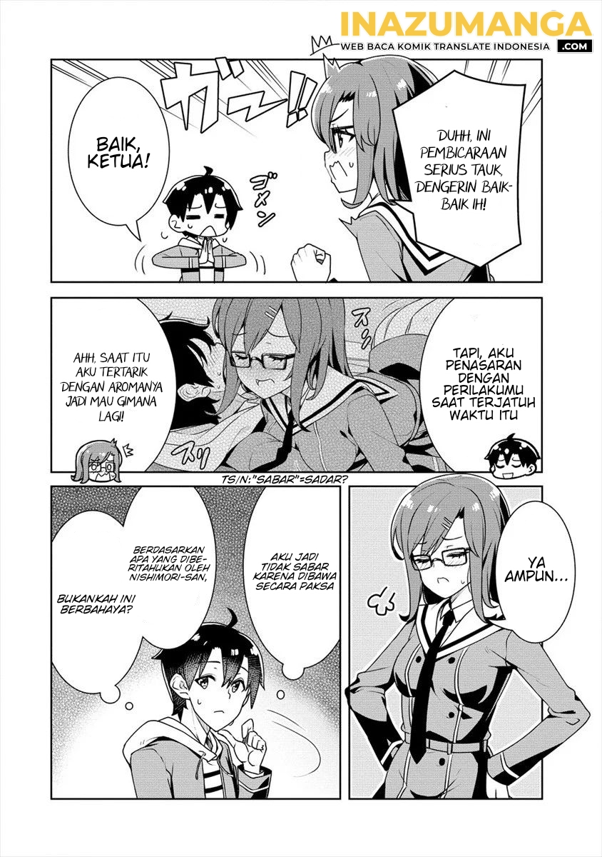 Ayame-senpai wa Boku to Himitsuno Keiyaku wo Chapter 06 Gambar 7