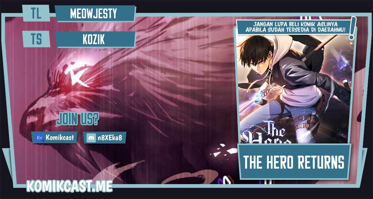 Baca Komik The Hero Returns Chapter 33 Gambar 1