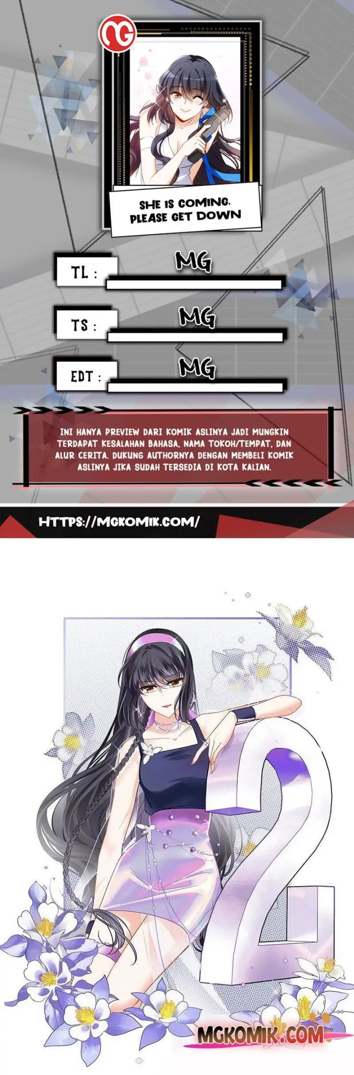 Komik She Is Coming, Please Get Down! Chapter 81.1 gambar nomor 1