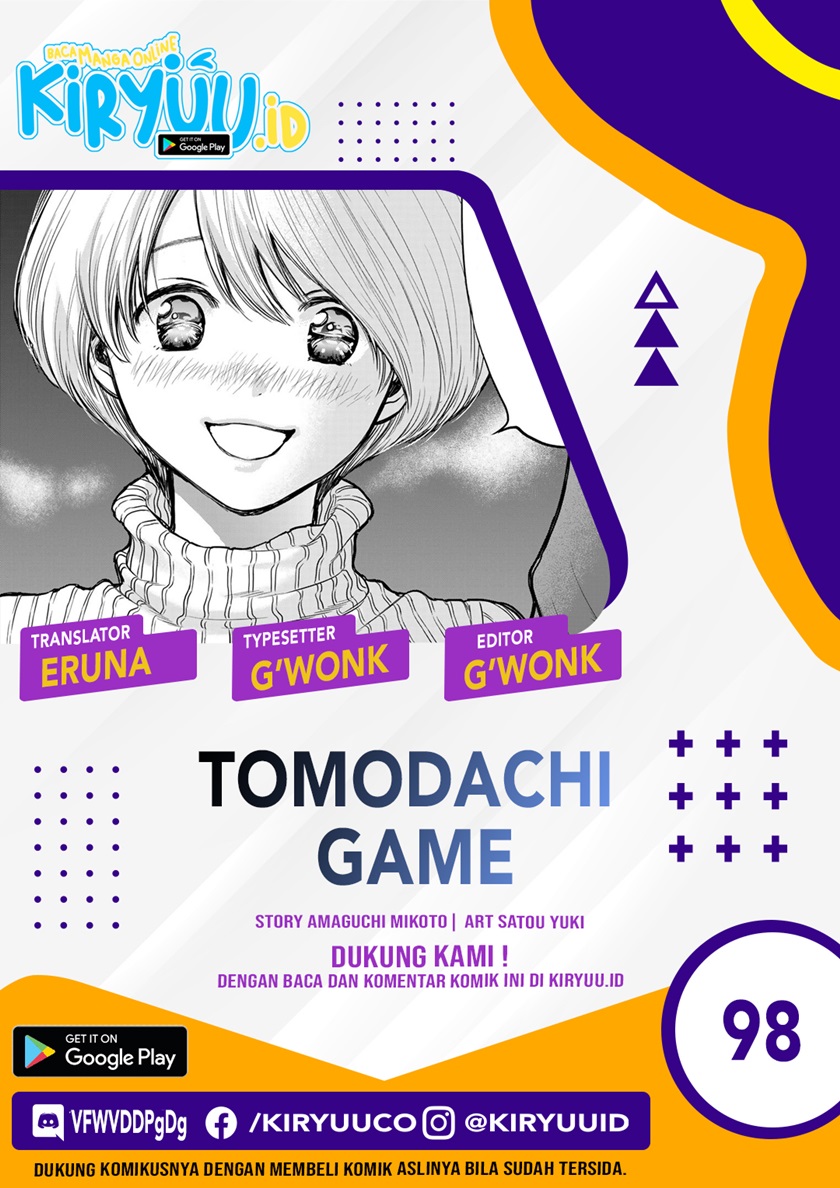 Baca Komik Tomodachi Game Chapter 98 Gambar 1