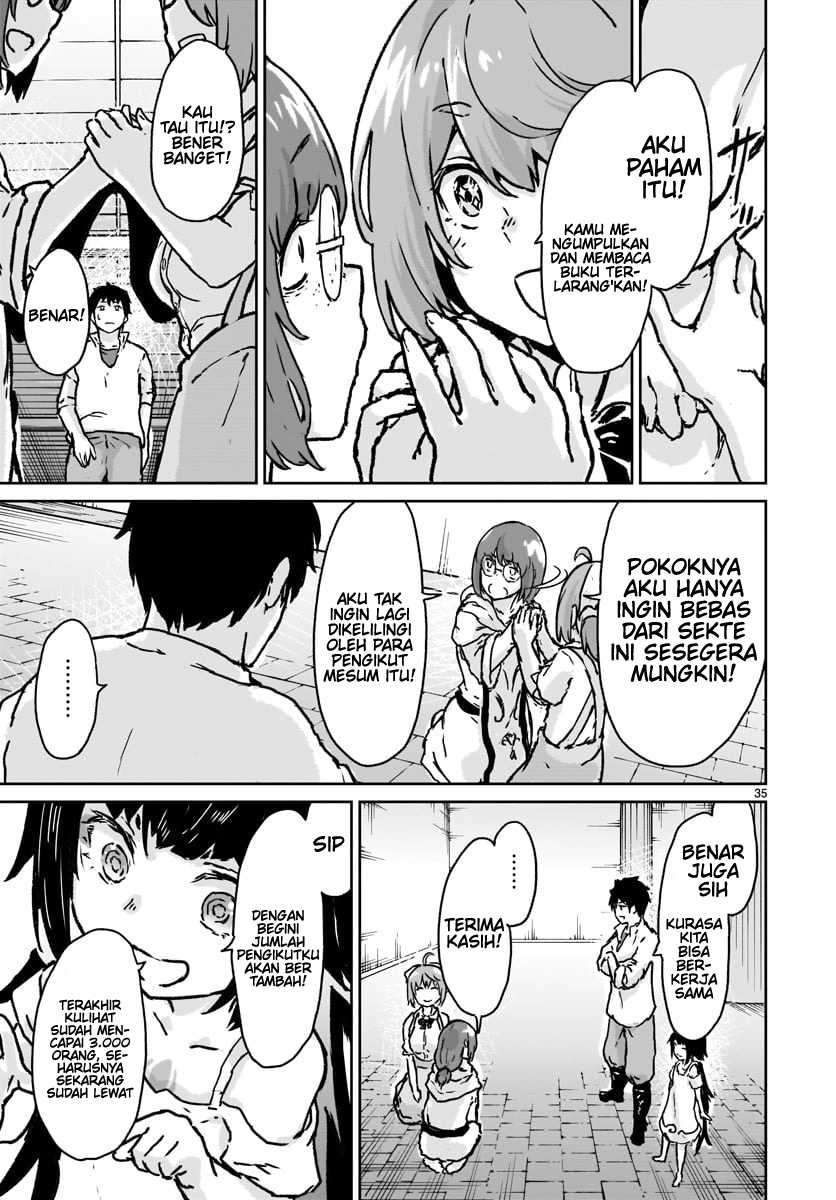 Kaminaki Sekai no Kamisama Katsudou Chapter 13 Gambar 37