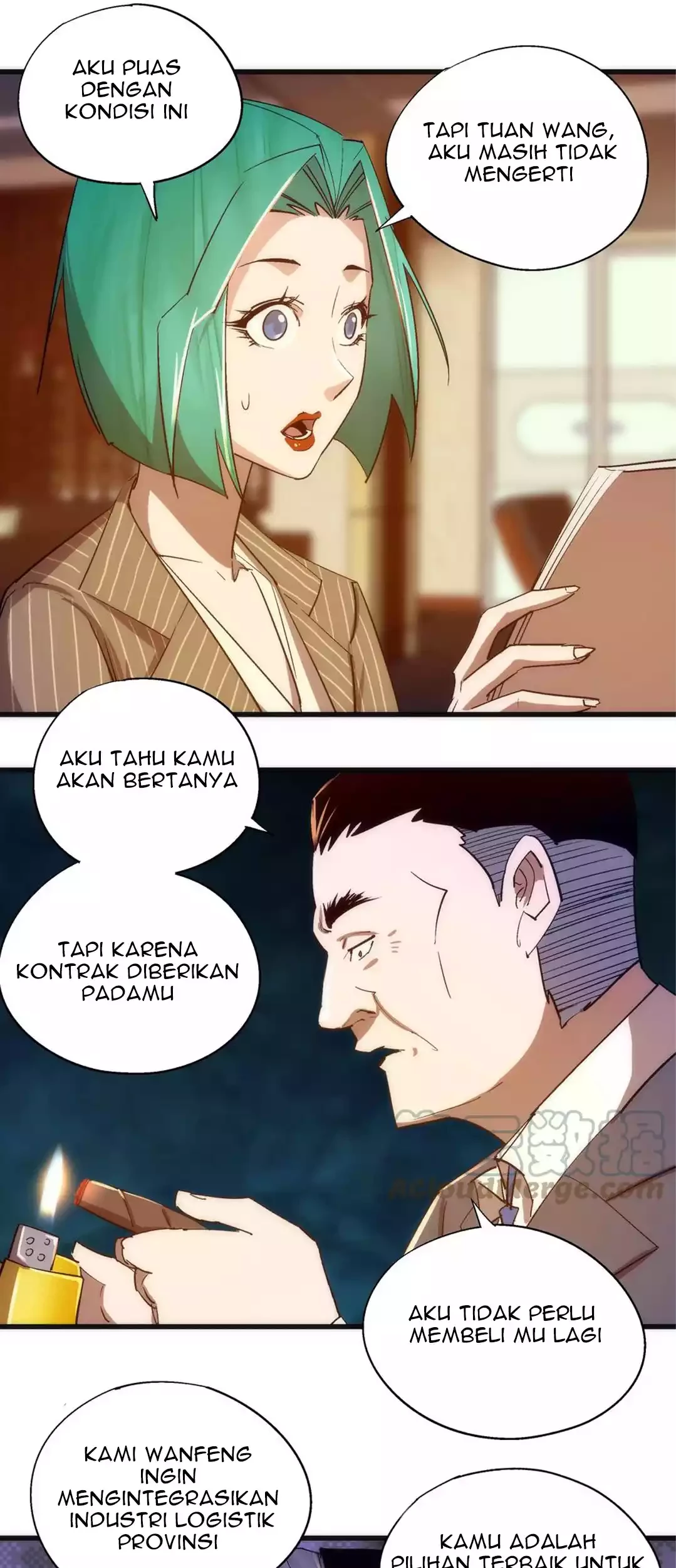 I’m Not The Overlord Chapter 113 Gambar 33