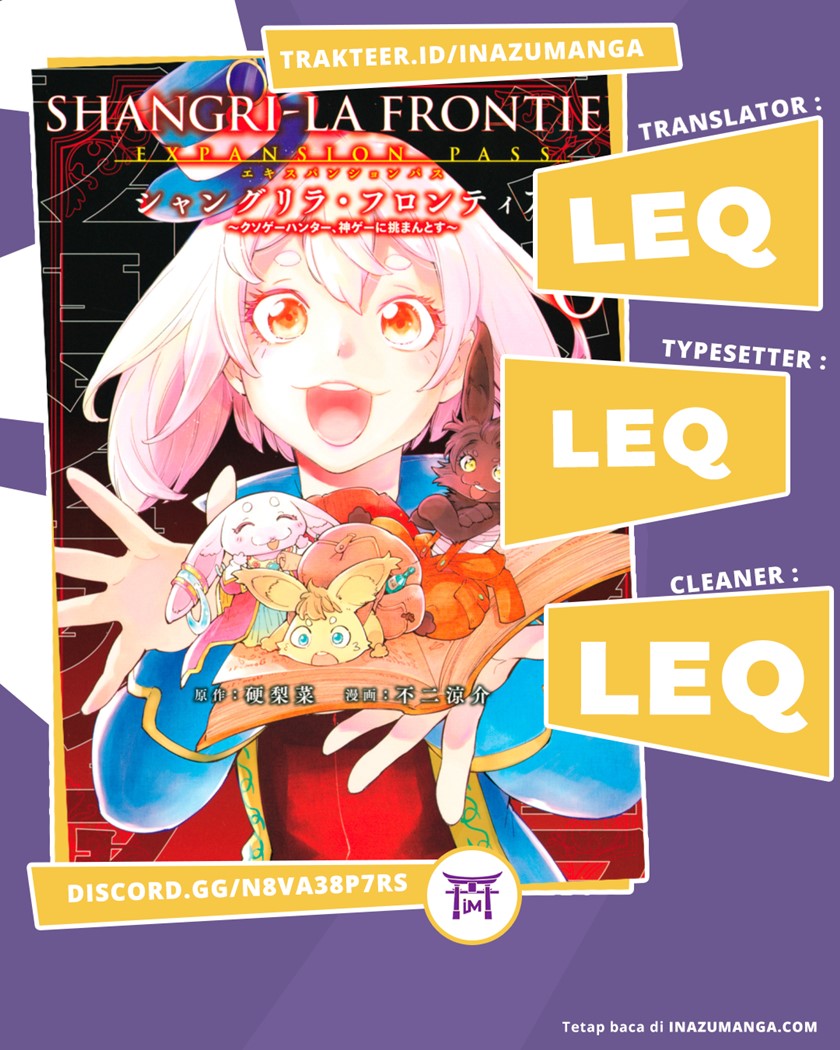 Baca Komik Shangri-La Frontier ~ Kusoge Hunter, Kamige ni Idoman to su~ Chapter 56 Gambar 1