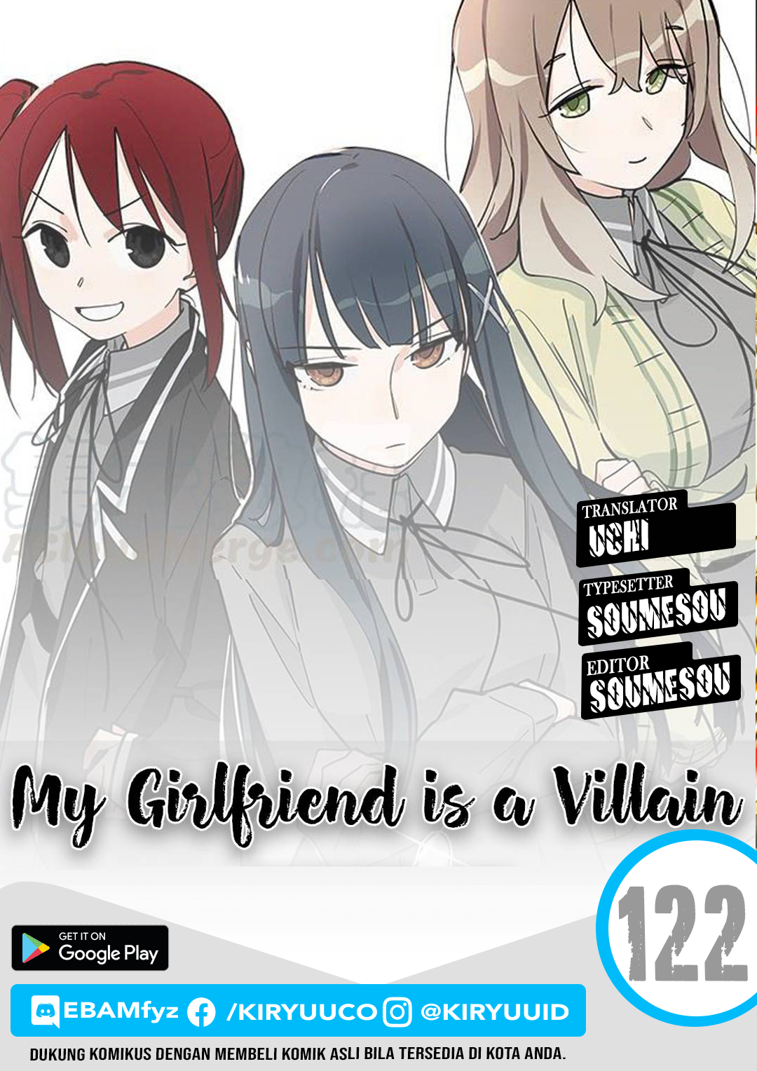 Komik My Girlfriend is a Villain Chapter 122 gambar nomor 1