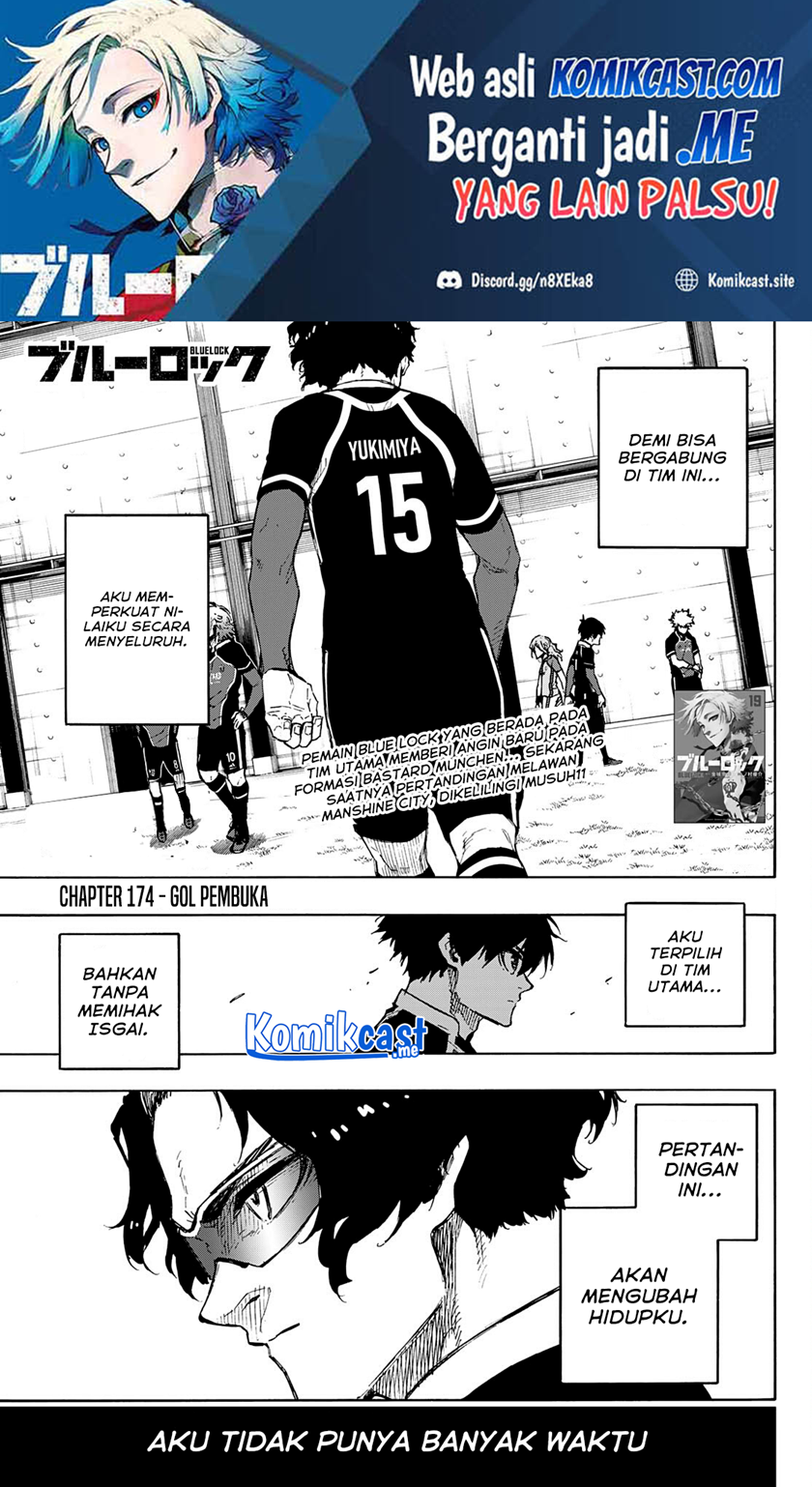Manga Blue Lock Chapter 174 gambar nomor 2