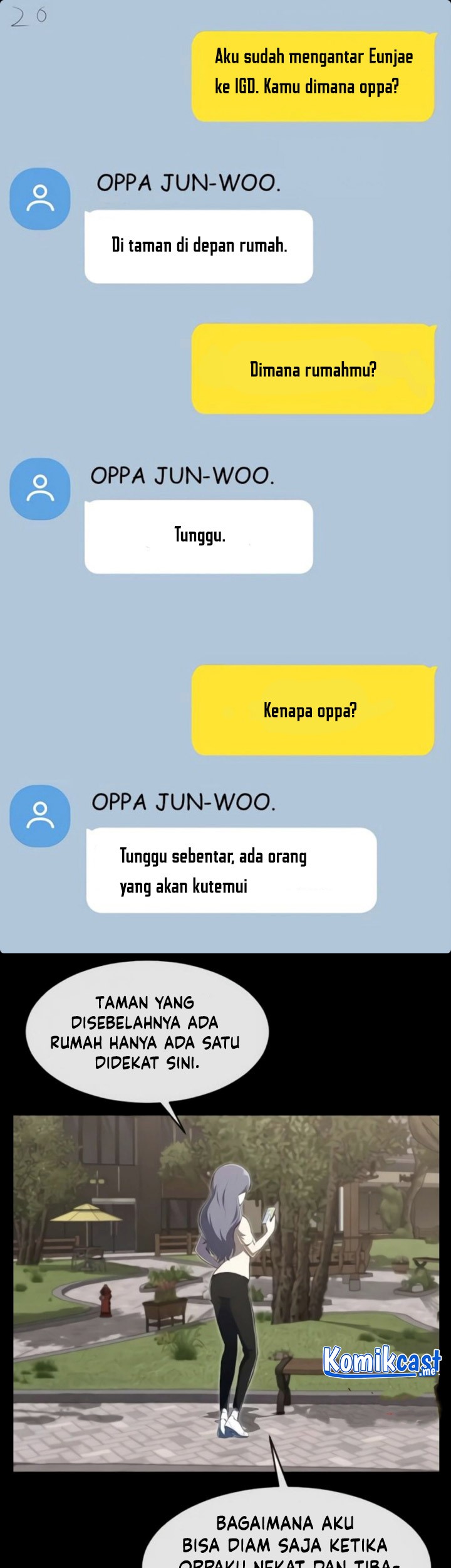 The Girl from Random Chatting! Chapter 224 Gambar 16